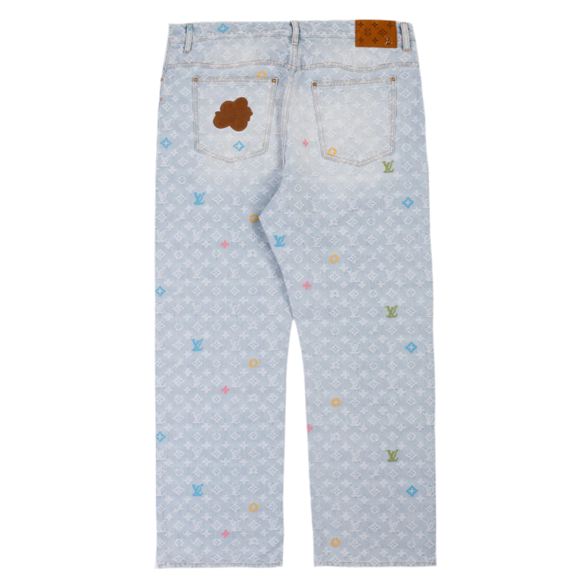 LV x TYLER THE CREATOR MONOGRAM DENIM PANTS