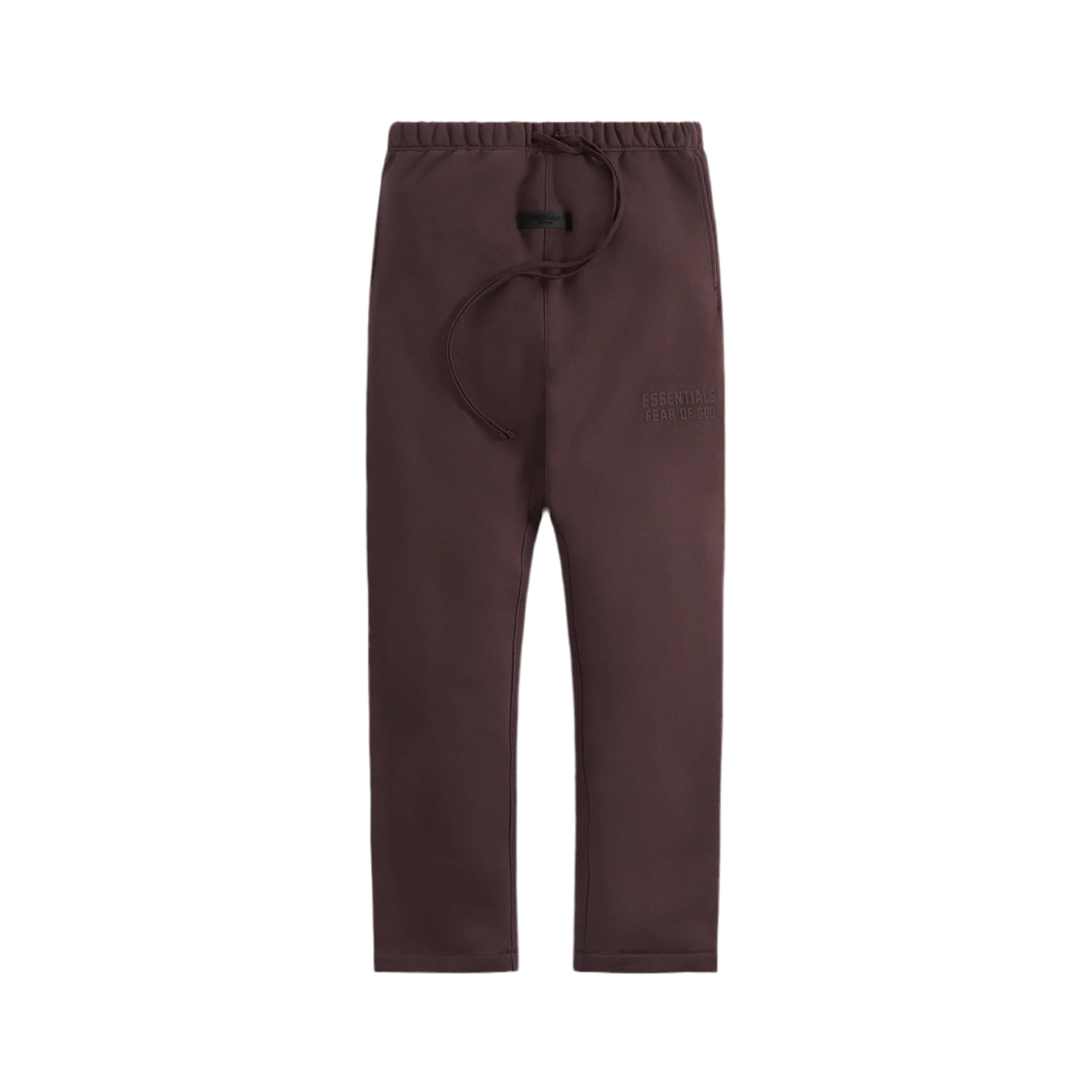 FEAR OF GOD ESSENTIALS: FLEECE RELAXED SWEETPANTS ‘PLUM’