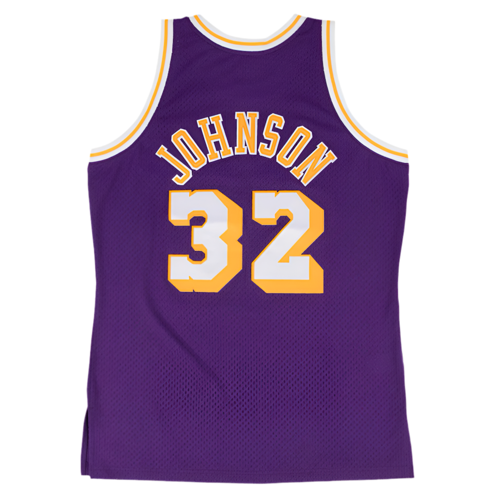 MITCHELL AND NESS: MAGIC JOHNSON RETRO JERSEY ‘PURPLE’