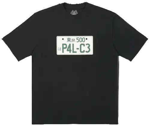 PALACE PLATE TEE 'BLACK'