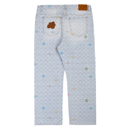 LV x TYLER THE CREATOR MONOGRAM DENIM PANTS