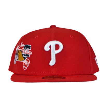 NEW ERA 59FIFTY FITTED CAP: PHILADELPHIA PHILLIES [CLUSTER]￼