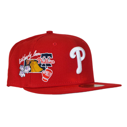 NEW ERA 59FIFTY FITTED CAP: PHILADELPHIA PHILLIES [CLUSTER]￼