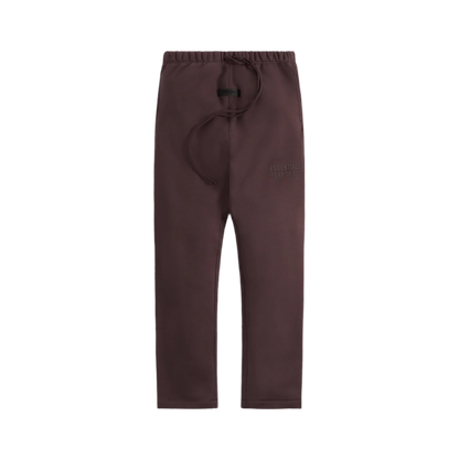 FEAR OF GOD ESSENTIALS: FLEECE RELAXED SWEETPANTS ‘PLUM’