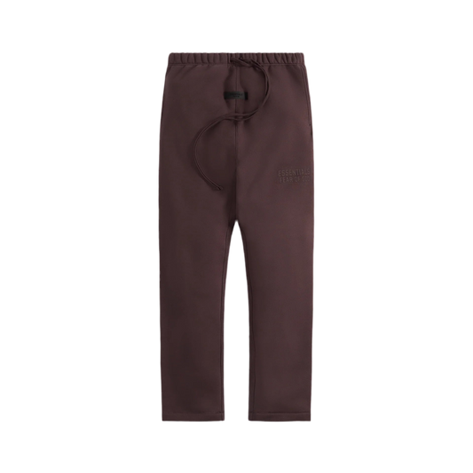FEAR OF GOD ESSENTIALS: FLEECE RELAXED SWEETPANTS ‘PLUM’