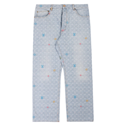 LV x TYLER THE CREATOR MONOGRAM DENIM PANTS