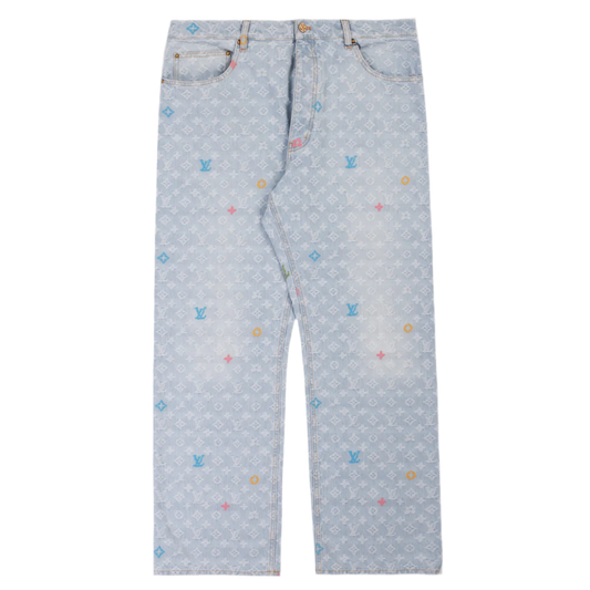 LV x TYLER THE CREATOR MONOGRAM DENIM PANTS