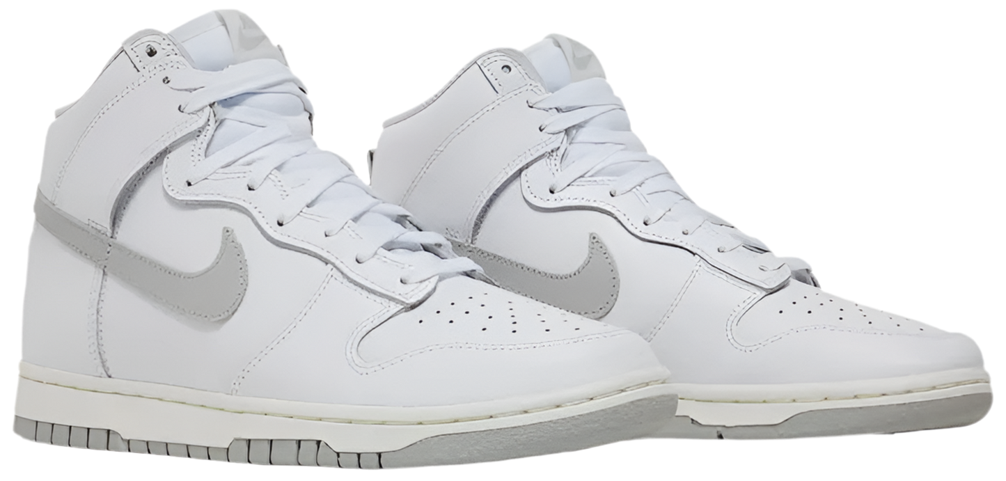 W NIKE DUNK HIGH ‘GREY FOG’