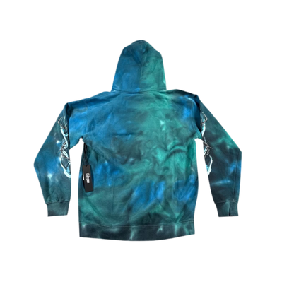 CIVIL REGIME TIE DYE HOODIE ‘GREEN’