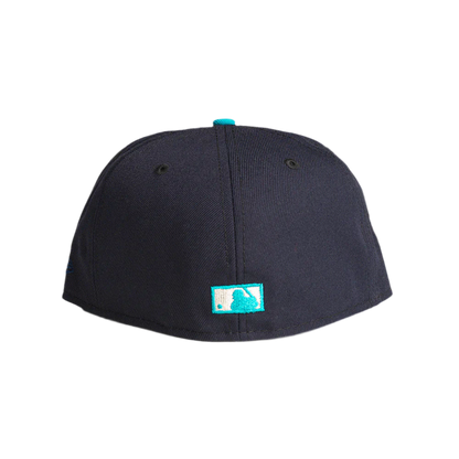 NEW ERA 59FIFTY FITTED CAP: SEATTLE MARINERS [HEAVY METALS]
