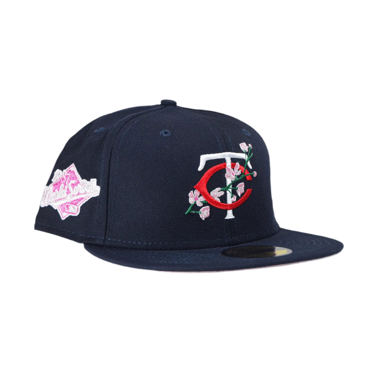 NEW ERA 59FIFTY FITTED CAP: MINNESOTA TWINS [SIDE BLOOM]
