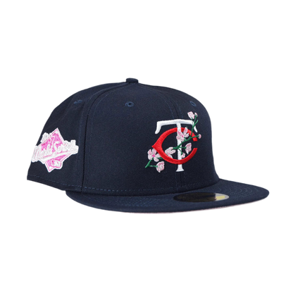 NEW ERA 59FIFTY FITTED CAP: MINNESOTA TWINS [SIDE BLOOM]