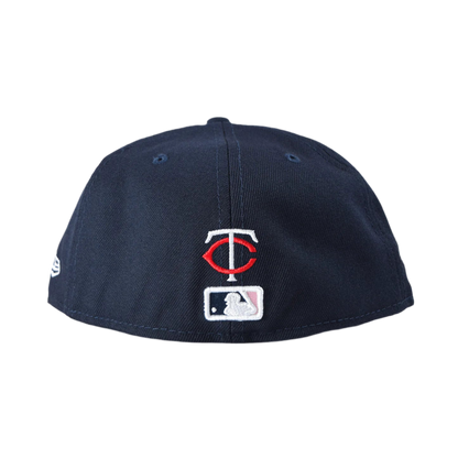 NEW ERA 59FIFTY FITTED CAP: MINNESOTA TWINS [SIDE BLOOM]