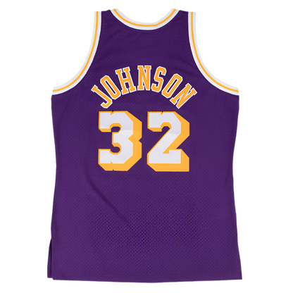MITCHELL AND NESS: MAGIC JOHNSON RETRO JERSEY ‘PURPLE’