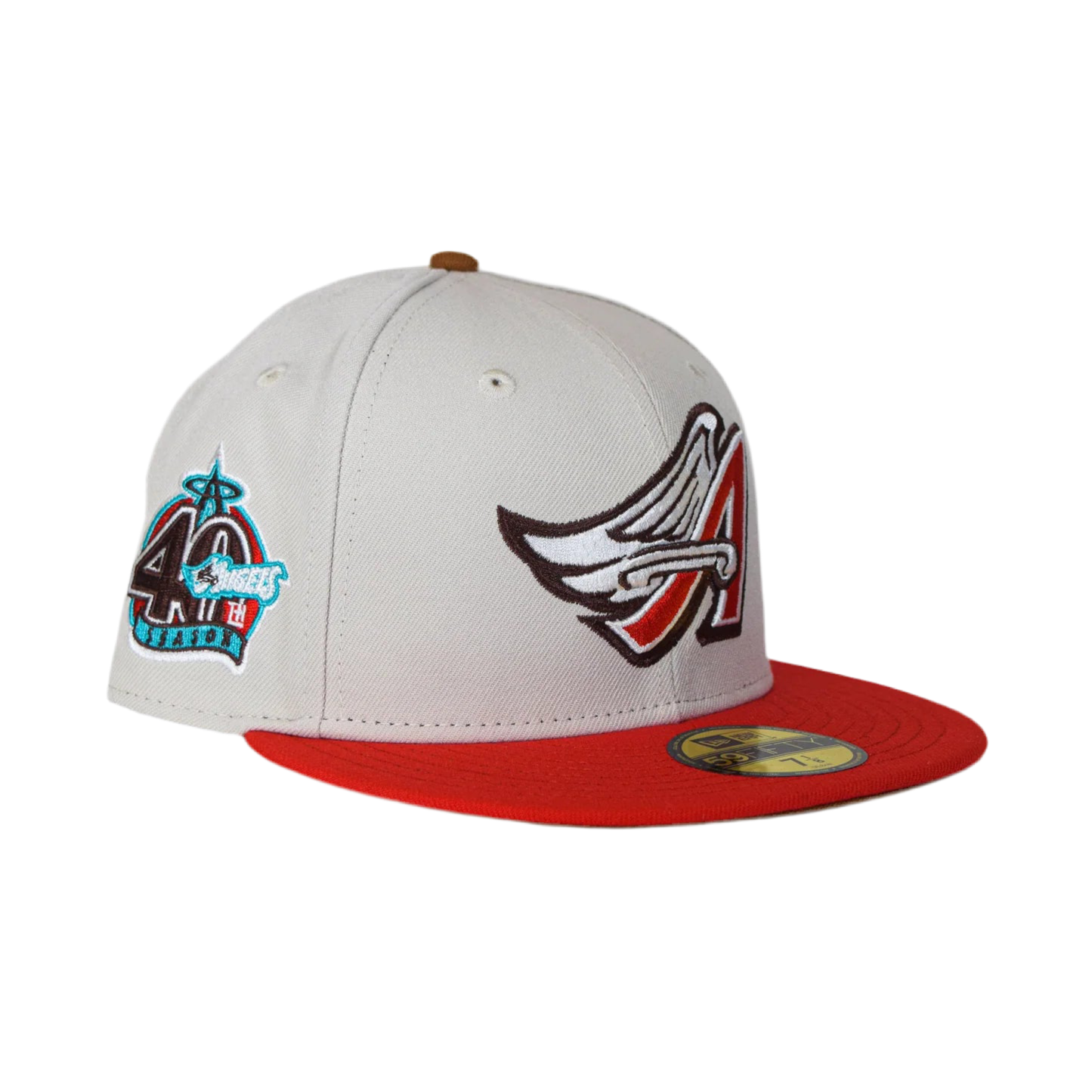 NEW ERA 59FIFTY FITTED CAP: ANAHEIM ANGELS [GOLDEN TICKET]
