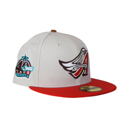 NEW ERA 59FIFTY FITTED CAP: ANAHEIM ANGELS [GOLDEN TICKET]