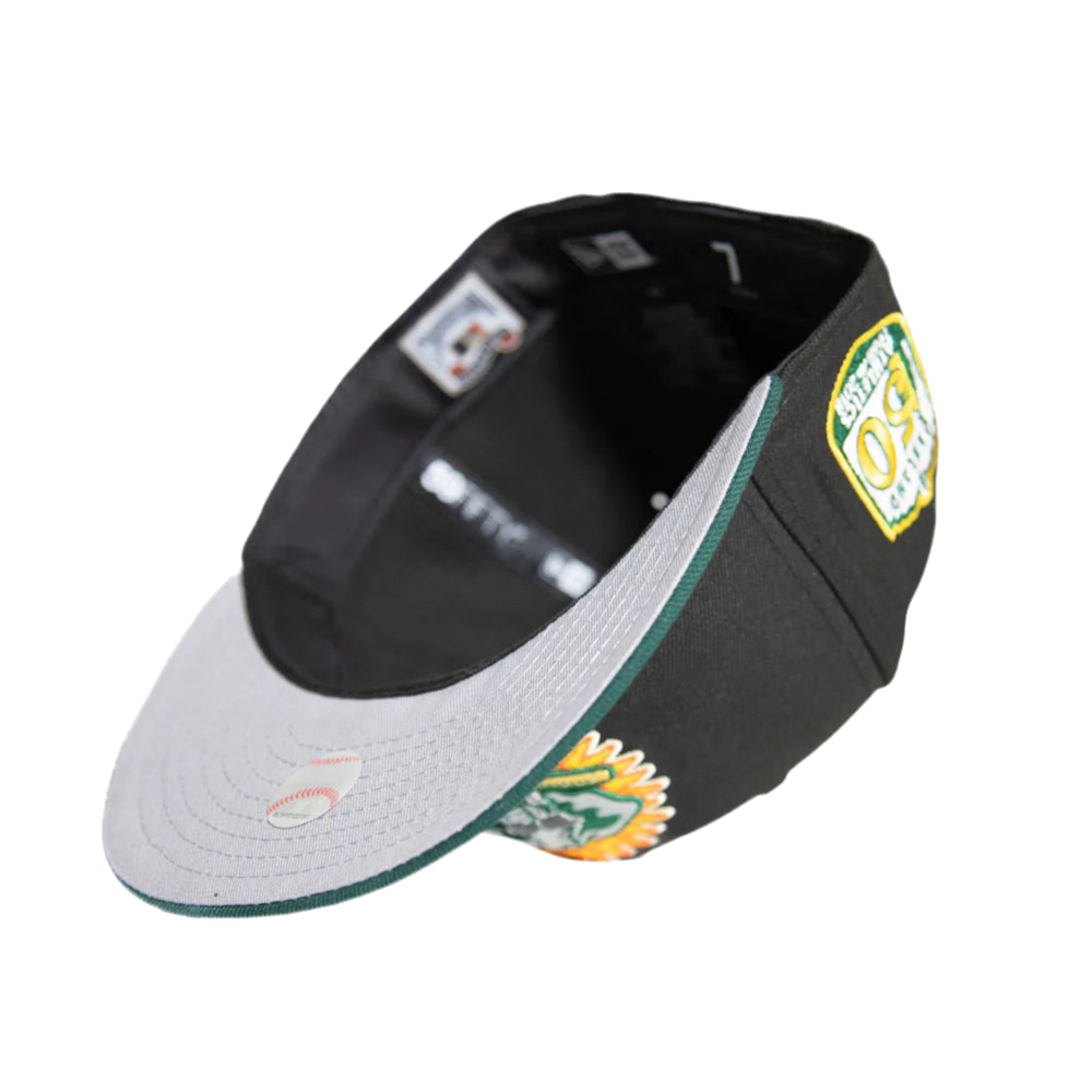NEW ERA 59FIFTY FITTED CAP: OAKLAND A’S [TRADITIONAL]