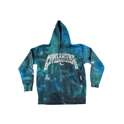 CIVIL REGIME TIE DYE HOODIE ‘GREEN’