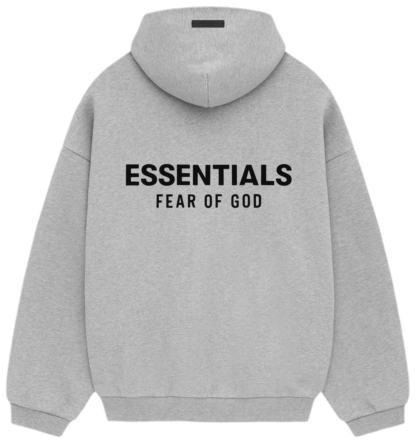 FEAR OF GOD ESSENTIALS FLEECE HOODIE II ‘LIGHT HEATHER GREY’