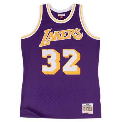 MITCHELL AND NESS: MAGIC JOHNSON RETRO JERSEY ‘PURPLE’